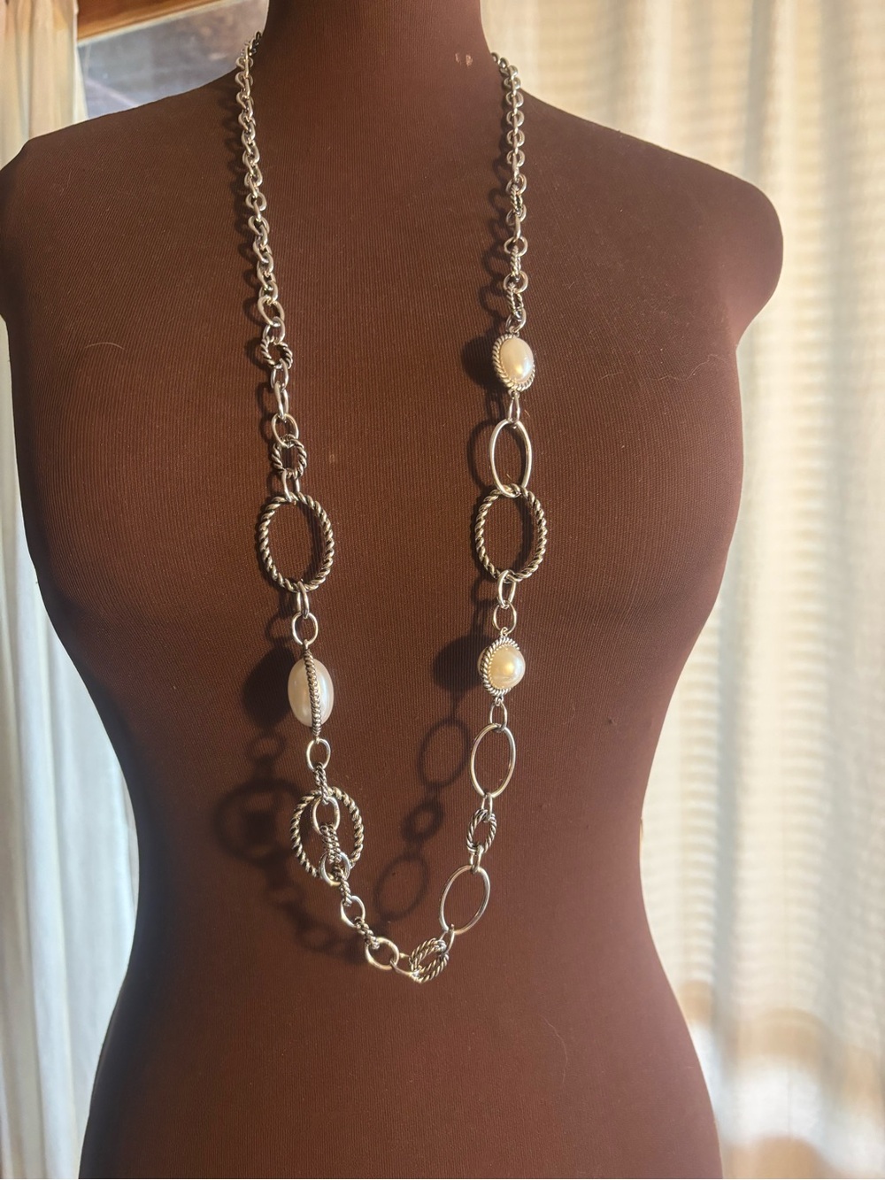Panacea Silver Tone Necklace